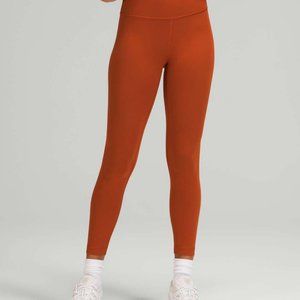 Lululemon Wunder Train High-Rise Tight 25" in Aztec Brick Sz 18